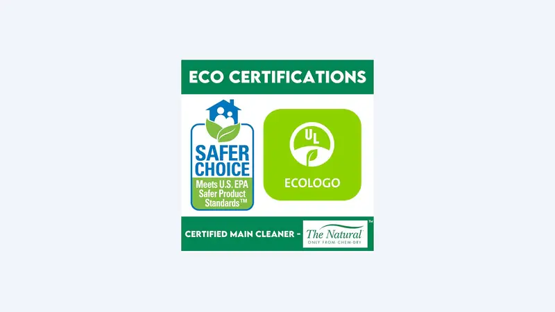 Safer Choice and ECOLOGO certification logos